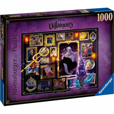 Puzzle R�flexion Ravensburger Puzzle - Disney Villainous: Ursula - 1000 pi�ces