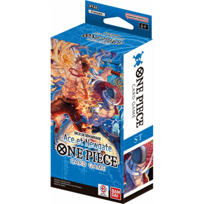 Deck de Demarrage One Piece Card Game ST22 : Bleu Ace et Newgate (Fran�ais)