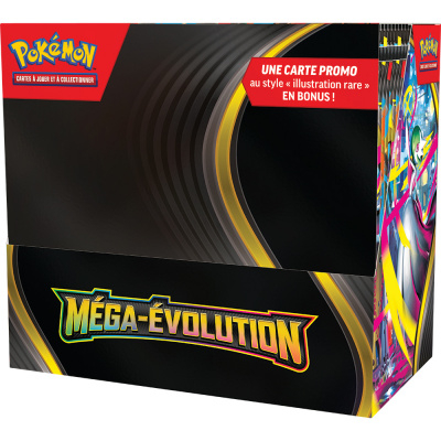Boite de Boosters Fran�ais Pok�mon Display Box Topper 36 Boosters ME01 - M�ga Evolution (Avec Carte Promo)