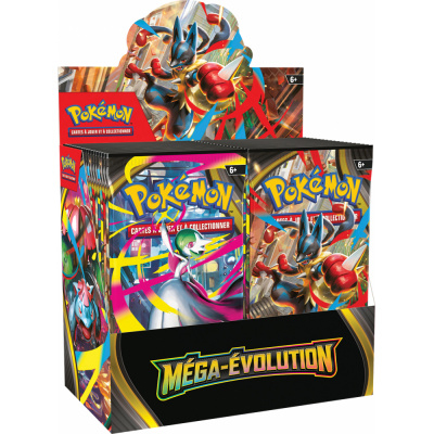 Boite de Boosters Fran�ais Pok�mon Display 36 Boosters ME01 - M�ga Evolution