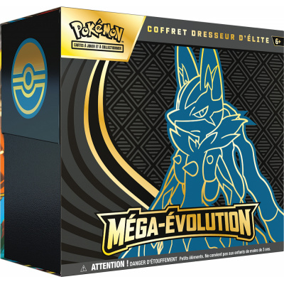 ETB Coffret Dresseur d'Elite Pok�mon ME01 M�ga Evolution - M�ga-Lucario