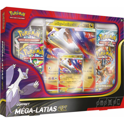 Coffret 4 Boosters Pok�mon M�ga Latias EX