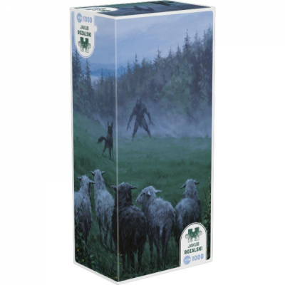  R�flexion PUZZLE SIGNATURE - Jakub Rozalski - Moutons - 1000 pi�ces
