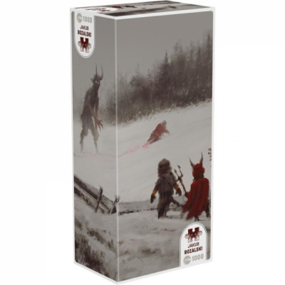 R�flexion PUZZLE SIGNATURE - Jakub Rozalski - P�re No�l - 1000 pi�ces