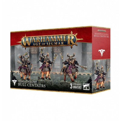 Figurine Warhammer Age of Sigmar Warhammer Age of Sigmar - Helsmiths of Hashut : Bull Centaurs (Centaures-taureaux/ Sentinelles Consacr�es )
