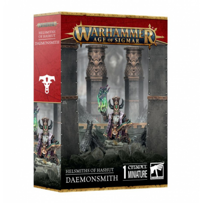 Figurine Warhammer Age of Sigmar Warhammer Age of Sigmar - Helsmiths of Hashut : Daemonsmith - Forged�mon / Doyen Cendreux