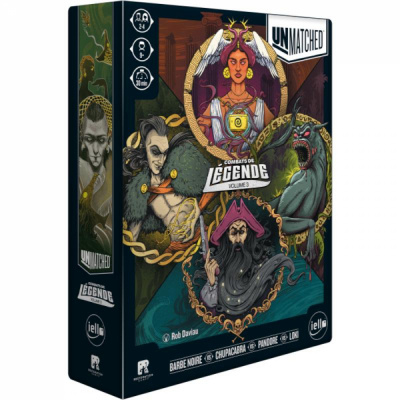 Jeu de Cartes Strat�gie Unmatched - Combats de L�gende Volume 3