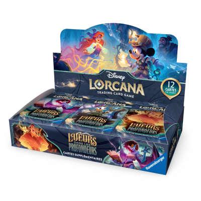 Boite de Boosters Fran�ais Lorcana Display de 24 boosters : Lueurs dans les Profondeurs