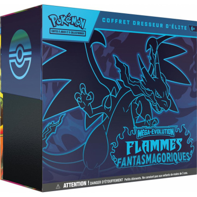 ETB Coffret Dresseur d'Elite Pok�mon ME02 M�ga-�volution - Flammes Fantasmagoriques
