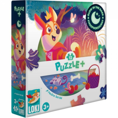 Puzzle + : 12 pi�ces - LOKI regarde le Feu d'Artifice