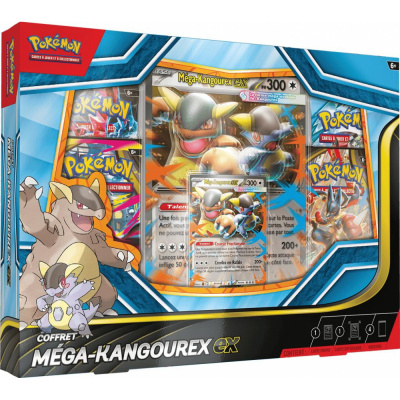 Coffret 4 Boosters Pok�mon M�ga Kangourex EX