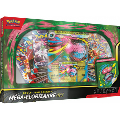 Coffret 8 Boosters Pok�mon Collection Premium M�ga Florizarre EX