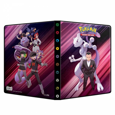 Portfolio A4 - 9 cases Pok�mon EV10 Rivalit�s Destin�es - Mewtwo & Giovanni - A4 - 14 pages de 9 cases (252 cartes recto-verso)