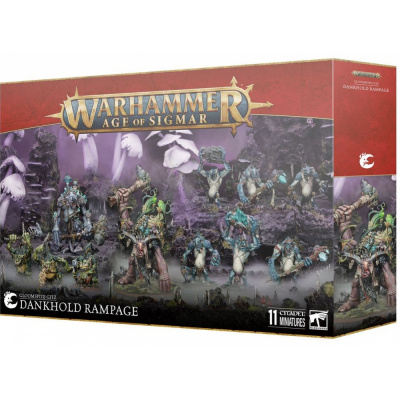 Figurine Warhammer Age of Sigmar Warhammer Age of Sigmar - Vils du Fielobscur: Saccage de Moit'g�te (Gloomspite Gitz - Dankhold Rampage)