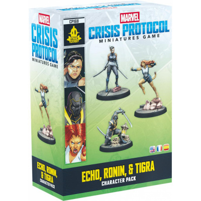 Figurine Marvel Crisis Protocol Marvel Crisis Protocol : Echo, Ronin & Tigra