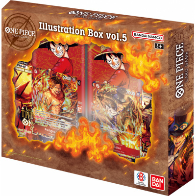 Coffret 4 Boosters One Piece Card Game Illustration Box [IB-05]