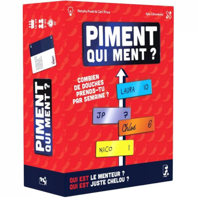 Jeu de Cartes en Soir�e Piment qui ment