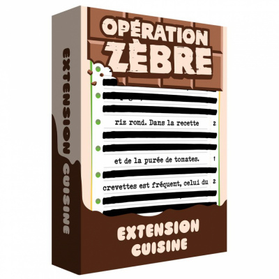 Jeu de devinettes en Soir�e Op�ration Z�bre - Extension : Cuisine