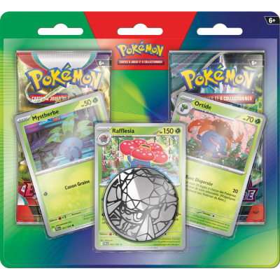 Duopack 2 Boosters Pok�mon EV01/EV06 - Mystherbe, Rafflesia, Ortide