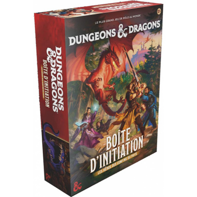 Jeu de R�le Aventure Dungeons & Dragons : Bo�te d' Initiation : Les h�ros des confins du pays