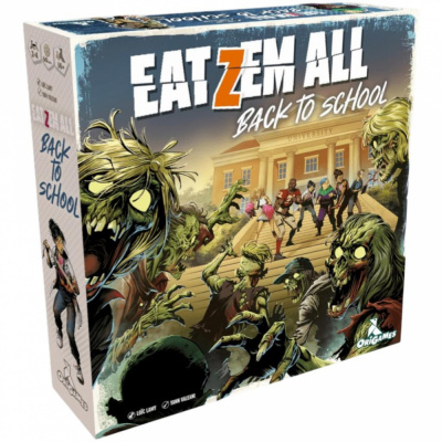 Jeu de Plateau en Famille Eat Zem All - Back to School