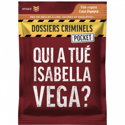 Enqu�te Enqu�te Dossiers Criminels Pocket 4 - Qui a tu� Isabella Vega ?