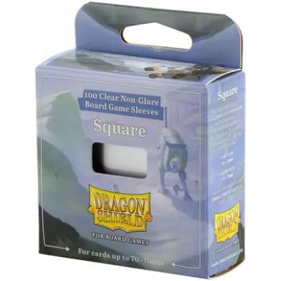Prot�ges cartes Sp�ciaux  Board Game Sleeves - Square  70x70mm - 100 Sleeves