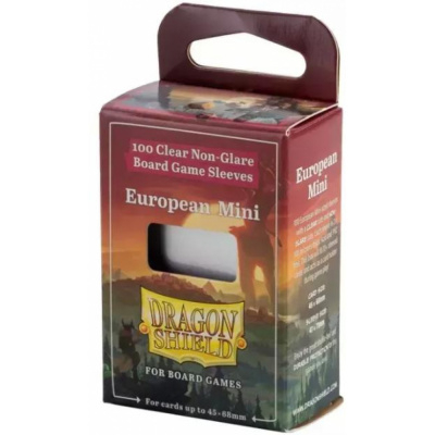 Prot�ges cartes Sp�ciaux  Board Game Sleeves - European Mini  45x68mm - 100 Sleeves