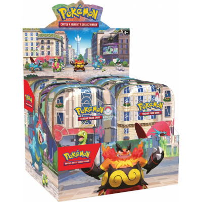 Mini-Tin Pok�mon Display de 10 Min-Tin ME03/ME04 M�ga-�volution - Illumis