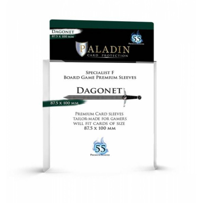 Prot�ges cartes Sp�ciaux  Board Games Sleeves - Dagonet - 87.5x100 mm - par 55