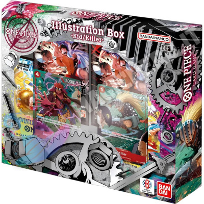 Coffret 4 Boosters One Piece Card Game Illustration Box [IB-08] - Kid/Killer