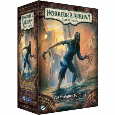  Initi� Horreur � Arkham : Le Jeu De Cartes (JCE) - Les Enfants du Sang - Petite Extension de Campagne
