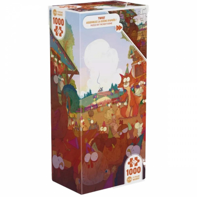 PUZZLE TWIST - Cheeky Fox - 1000 pi�ces