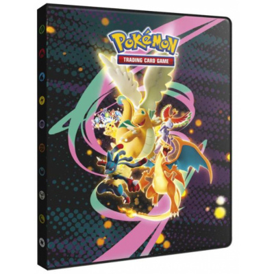 Portfolio A4 - 9 cases Pok�mon ME2.5 H�ros Transcendants - M�ga Dracolosse - A4 - 14 pages de 9 cases (252 cartes recto-verso)