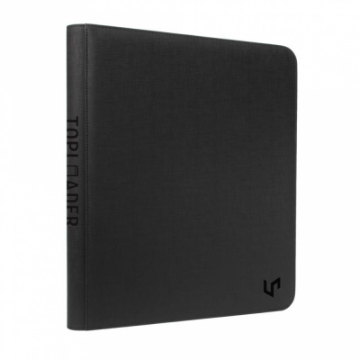 Portfolio zipp� 9 cases Premium pour Toploader - Noir - Ultra Pro