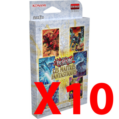 Coffret Yu-Gi-Oh! Les Maitres Fantastiques - Lot de 10 (Display)
