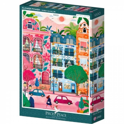 Pieces & Peace - Puzzle Le Pouvoir Des Fleurs - 1000 Pi�ces