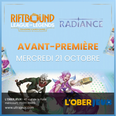 Pr�-Rift Event Radiance Oberkampf - Mercredi 21 Octobre � 19h00