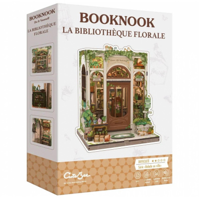 Booknook - Maquette - La Biblioth�que Florale
