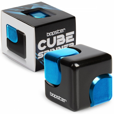 Bopster Cube Spinner � Black and Blue (Bleu)