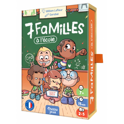 Jeu de 7 familles -  A l'�cole