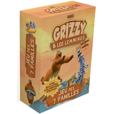 Jeu de 7 familles - Grizzly & les Lemmings