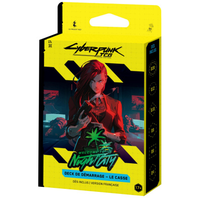 Deck de Demarrage Cyberpunk TCG Le Casse
