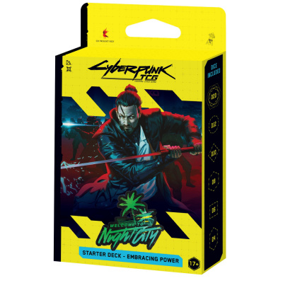 Deck de Demarrage Cyberpunk TCG Embracing Power