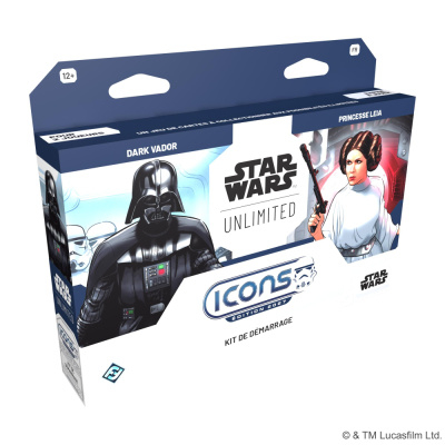 Deck de Demarrage Star Wars Unlimited Icons - Kit de D�marrage 2 Joueurs