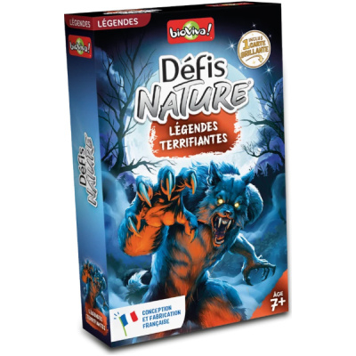 Jeu de Cartes Enfant D�fis Nature : L�gendes terrifiantes