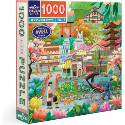 Puzzle - Seasons in Kyoto - 1000 pi�ces