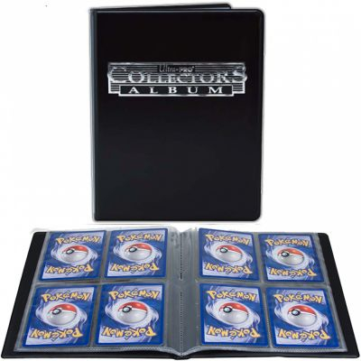 Portfolio A5 - 4 Cases  Portfolio Uni Noir - 40 Cases - 10 Pages De 4 Cases